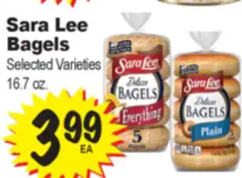 Superior Grocers Sara Lee Bagels offer