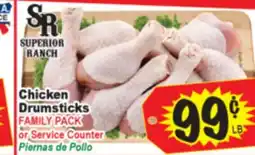 Superior Grocers Chicken Drumsticks offer