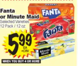 Superior Grocers Fanta or Minute Maid offer