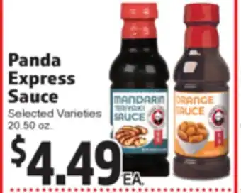 Superior Grocers Panda Express Sauce offer