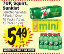 Superior Grocers 7UP, Squirt, Sunkist offer