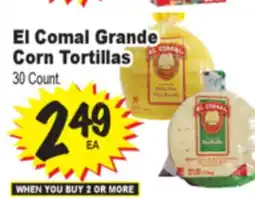 Superior Grocers El Comal Grande Corn Tortillas offer