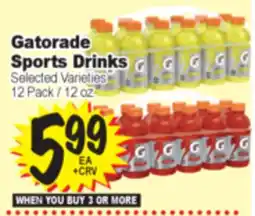 Superior Grocers Gatorade Sports Drinks offer
