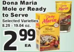 Superior Grocers Dona Maria Mole or Ready Serve offer