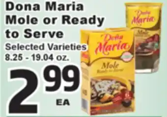 Superior Grocers Dona Maria Mole or Ready Serve offer