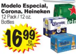 Superior Grocers Modelo Especial, Modelo Especial, Corona, Heineken offer