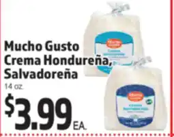 Superior Grocers Mucho Gusto Crema Hondureña, Salvadoreña offer