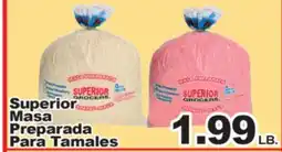 Superior Grocers Superior Masa Masa Para Tamales offer