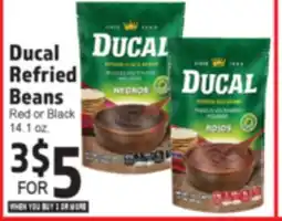 Superior Grocers Ducal Refried Beans offer