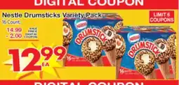 Superior Grocers Nestle Drumsticks Variety Pack offer