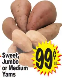 Superior Grocers Sweet, Jumbo or Medium Yams offer