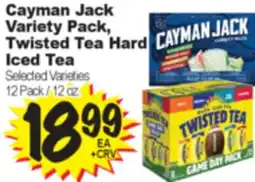Superior Grocers Cayman Jack Pack or Twisted Tea Hard Iced Tea offer