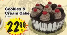 Superior Grocers Cookies & Cream Cake offer