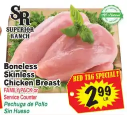 Superior Grocers Boneless Skinless Skinless Chicken Breast offer