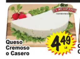 Superior Grocers Queso Cremoso o Casero offer