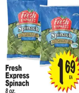 Superior Grocers Fresh Express Spinach offer