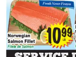 Superior Grocers Norwegian Salmon Fillet offer
