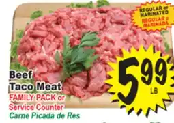 Superior Grocers Beef Beef Taco Meat offer
