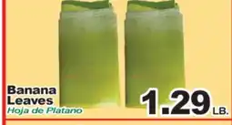 Superior Grocers Banana Leaves offer