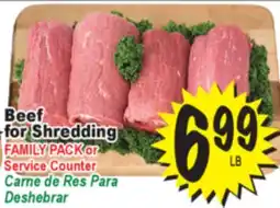 Superior Grocers Beef for Shredding offer