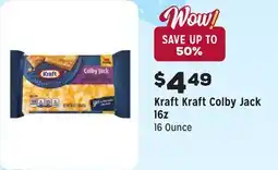 Grocery Outlet Kraft Colby Jack 16z offer