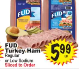 Superior Grocers FUD Turkey Ham offer