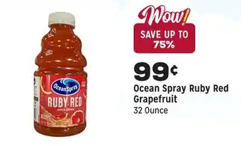 Grocery Outlet Ruby Red Grapefruit offer