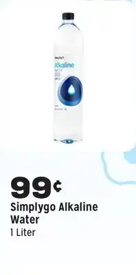 Grocery Outlet Alkaline Water offer