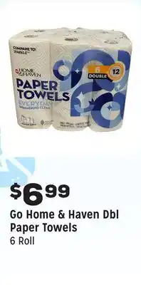 Grocery Outlet Dbl Paper Towels offer