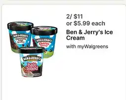 Walgreens Ben & Jerry's Ice Cream offer