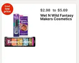 Walgreens Wet N Wild Fantasy Makers Cosmetics offer