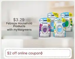 Walgreens Febreze Household Products offer
