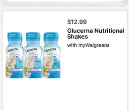 Walgreens Glucerna Nutritional Shakes offer