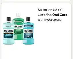 Walgreens Listerine Oral Care offer