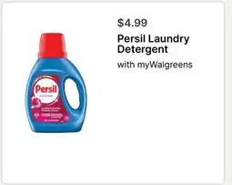 Walgreens Persil Laundry Detergent offer