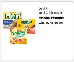 Walgreens Belvita Biscuits offer