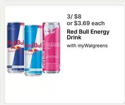 Walgreens Red Bull Energy Drink offer