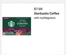 Walgreens Starbucks Coffee offer