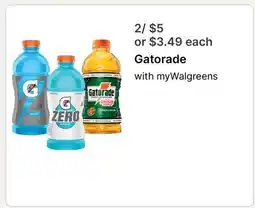 Walgreens Gatorade offer