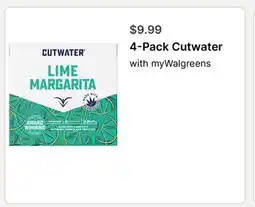 Walgreens 4-Pack Cutwater offer
