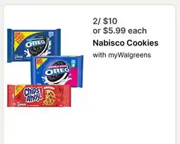 Walgreens Nabisco Cookies offer