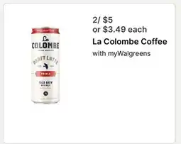 Walgreens La Colombe Coffee offer