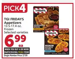 Vons TGI FRIDAYS Appetizers offer