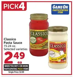 Vons Classico Pasta Sauce offer