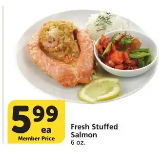 Vons Fresh Stuffed Salmon offer