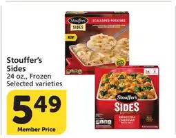 Vons Stouffer's Sides offer