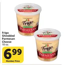 Vons Frigo Shredded Parmesan Cheese offer