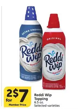 Vons Reddi Wip Topping offer