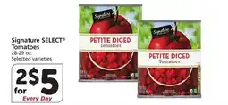 Vons Signature SELECT Tomatoes offer