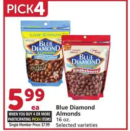 Vons Blue Diamond Almonds offer